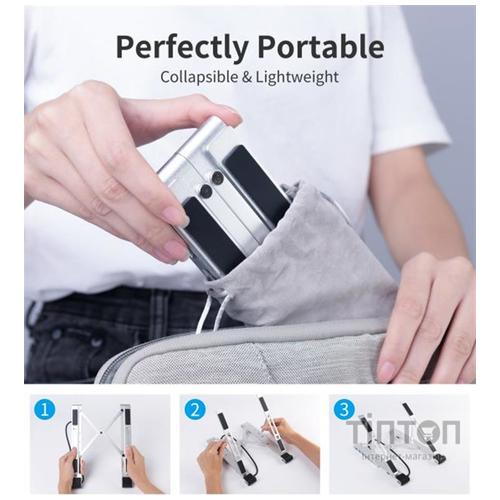 Підставка для ноутбука Choetech HUB-M43-SL 7in1 USB-C