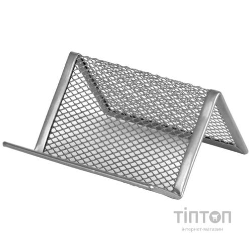 Підставка для візиток Axent 95x80x60мм, wire mesh, silver (2114-03-A)