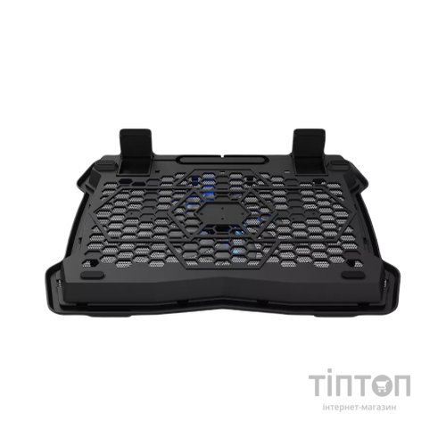 Підставка до ноутбука Canyon NS02, 10-15.6 laptop, single fan with 2x2.0 USB hub (CNE-HNS02)