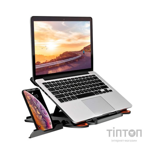 Підставка до ноутбука DYXON FIX 1 Black (DXNLSF1B)