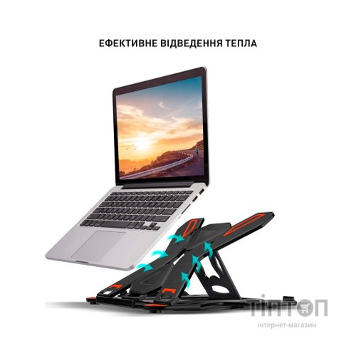 Підставка до ноутбука DYXON FIX 1 Black (DXNLSF1B)