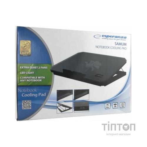 Підставка до ноутбука Esperanza Samum Notebook Cooling Pad all types (EA141)