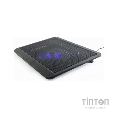 Підставка до ноутбука Gembird до 15", 1x120 mm fan, black (NBS-1F15-04)