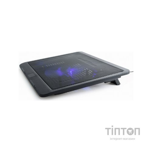 Підставка до ноутбука Gembird до 15", 1x120 mm fan, black (NBS-1F15-04)