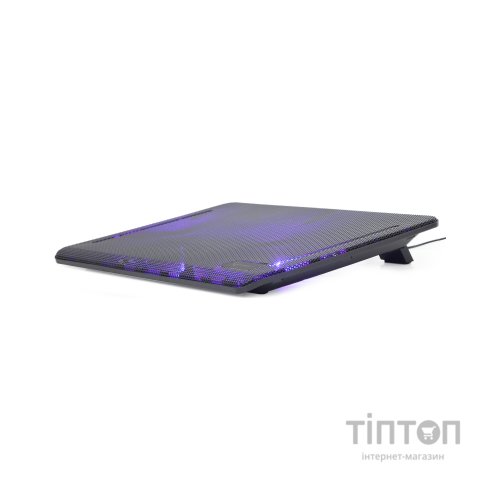 Підставка до ноутбука Gembird до 15", 2x125 mm fan, black (NBS-2F15-01)