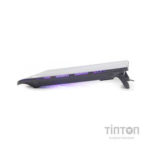 Підставка до ноутбука Gembird до 15", 2x125 mm fan, black (NBS-2F15-01)