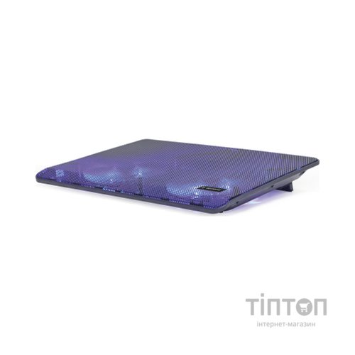 Підставка до ноутбука Gembird до 15.6", 2x125мм вентилятори, чорний (NBS-2F15-05)