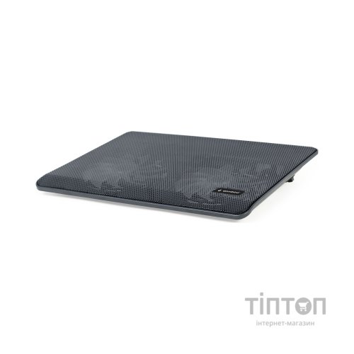 Підставка до ноутбука Gembird до 15.6", 2x125мм вентилятори, чорний (NBS-2F15-05)