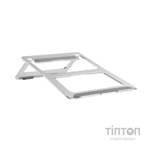Підставка до ноутбука HiSmart AR-10B, алюміній (HS082802)