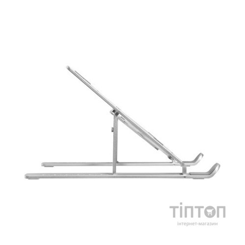 Підставка до ноутбука HiSmart LPS03-3, алюміній (HS082826)