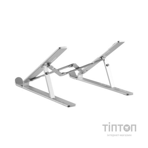 Підставка до ноутбука HiSmart LPS03-3, алюміній (HS082826)