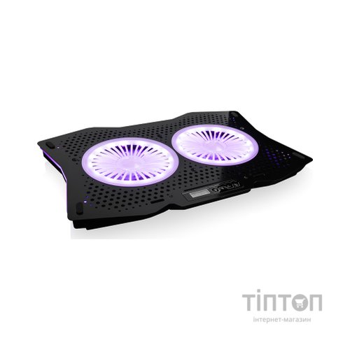 Підставка до ноутбука Modecom SILENT FAN MC-CF18 RGB (PL-MC-CF-18-RGB)