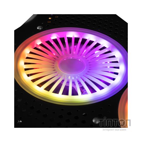 Підставка до ноутбука Modecom SILENT FAN MC-CF18 RGB (PL-MC-CF-18-RGB)