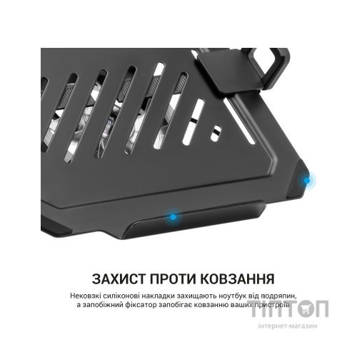 Підставка до ноутбука OfficePro для кронштейнів VESA 75x75,100x100 +RGB (LH474B)