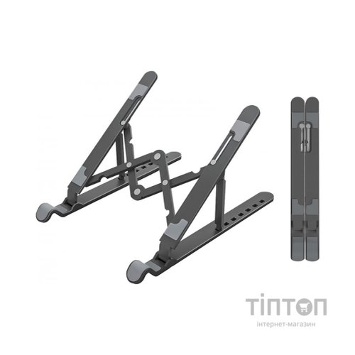 Підставка до ноутбука Orico 11-17", 7 position (15°-45°) plastic black (HS081836)