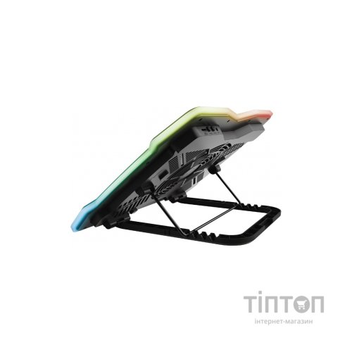 Підставка до ноутбука Trust GXT 1126 Aura (17") RGB Black (24192_TRUST)