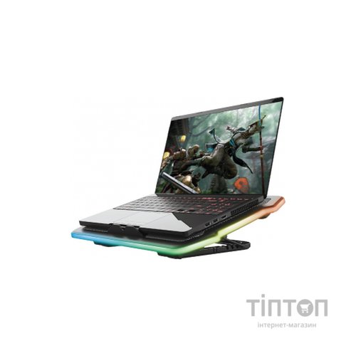 Підставка до ноутбука Trust GXT 1126 Aura (17") RGB Black (24192_TRUST)