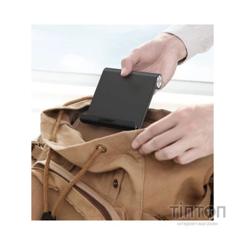 Підставка до планшета та телефона LP115 Multi-Angle Adjustable Portable Stand for iPad Black Ugreen (50748)