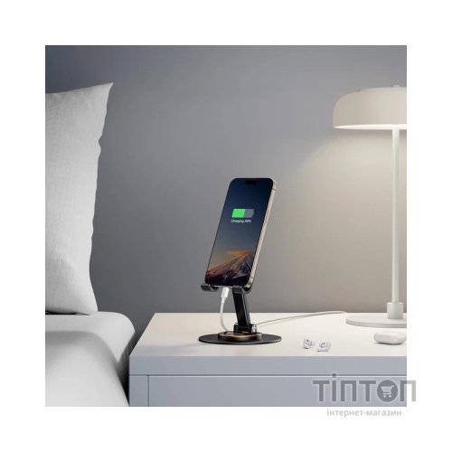 Підставка до планшета та телефона LP805 Swivel & Foldable Multi-Angle Phone Stand Black Ugreen (35152)