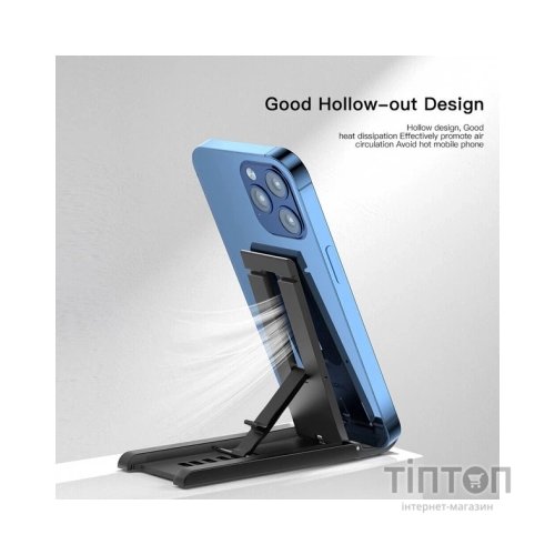 Підставка до планшета та телефона Sailing Desktop Phone Holder Black Essager (EZJZM-FC01)
