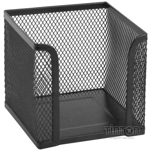 Підставка-куб для листів і паперів Axent 100х100x100мм, wire mesh, black (2112-01-A)