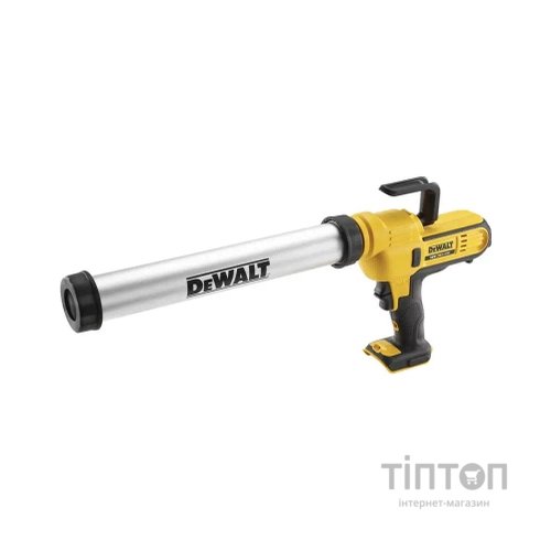 Пістолет для герметика DeWALT 18В XR Li-lon, контейнер 300 - 600 мл, (без АКБ та ЗП) (DCE580N)