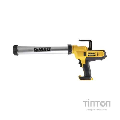 Пістолет для герметика DeWALT 18В XR Li-lon, контейнер 300 - 600 мл, (без АКБ та ЗП) (DCE580N)