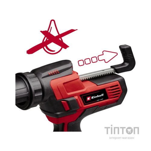 Пістолет для герметика Einhell TE-SG 18/10 Li (без АКБ та ЗП) (4522250)