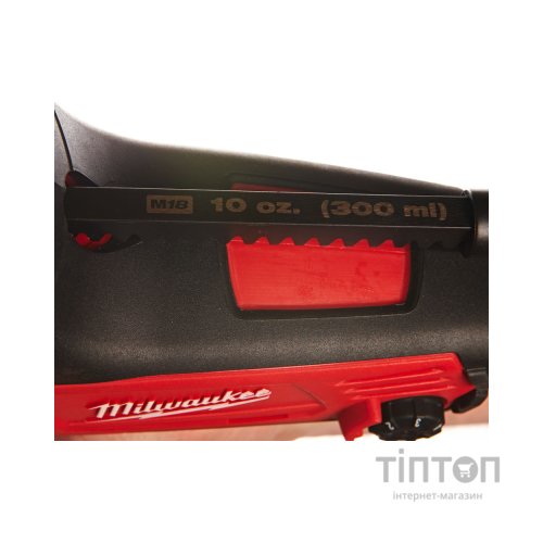 Пістолет для герметика Milwaukee C18 PCG/310C-201В, 310мл, 2Ah (4933441310)