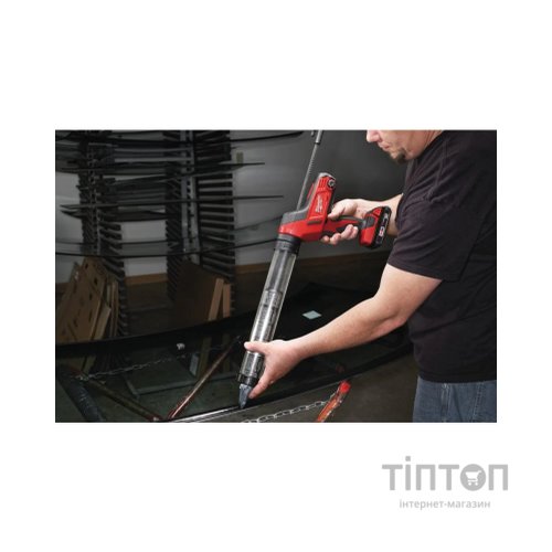 Пістолет для герметика Milwaukee C18 PCG/600T-201B 600 мл, 2Ah, сумка (4933441808)