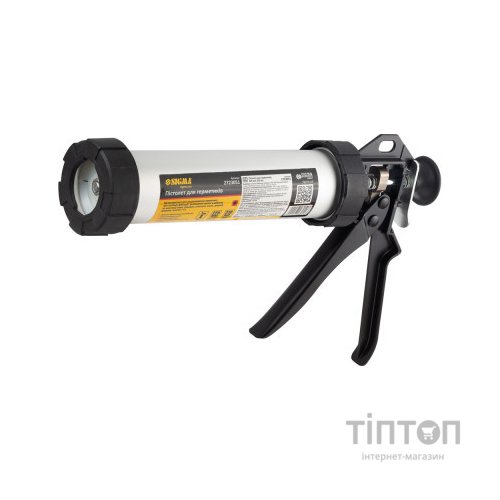 Пістолет для герметика Sigma 225мм 310мл алюмінієва туба (2723051)