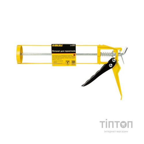 Пістолет для герметика Sigma 225мм скелет (2723021)