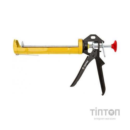 Пістолет для герметика Topex сталь с алюминием (21B336)