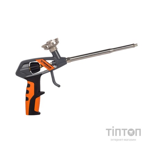 Пістолет для монтажної піни Tekhmann алюміній, 195 мм (852616)