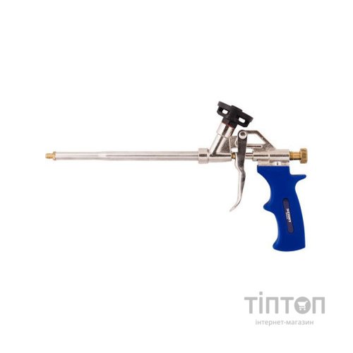 Пістолет для монтажної піни Зеніт "ПРОФІ" нікель 325 мм (53101026)
