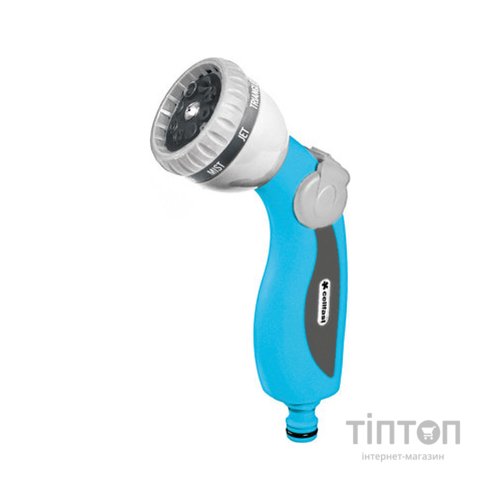 Пістолет для поливу Cellfast пістолетний MIX IDEAL, 8 режимів, регулювання напору (52-055)