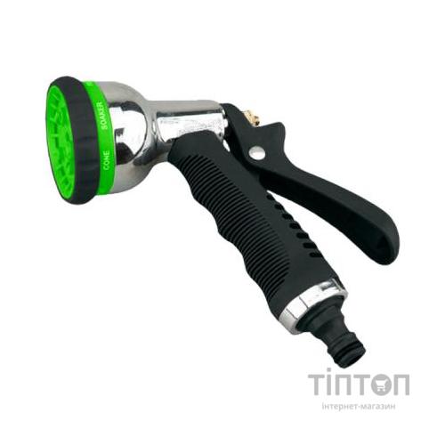 Пістолет для поливу Gartner 8-поз. метал хромований (80072042)