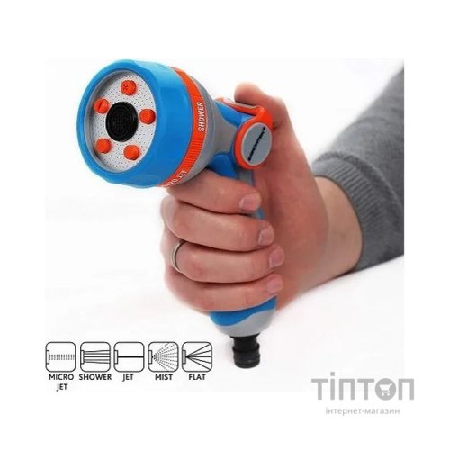 Пістолет для поливу Gruntek 5 режимів (296276552)