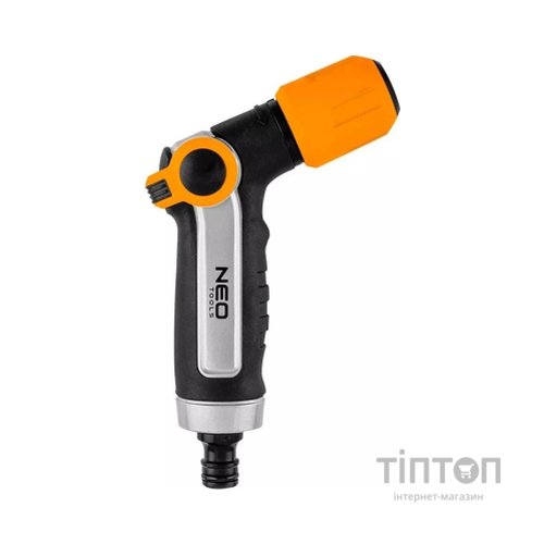 Пістолет для поливу Neo Tools CLICK, пістолетний, 2 функції, 0.242кг (15-707)