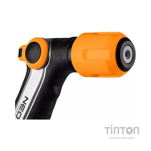 Пістолет для поливу Neo Tools CLICK, пістолетний, 2 функції, 0.242кг (15-707)