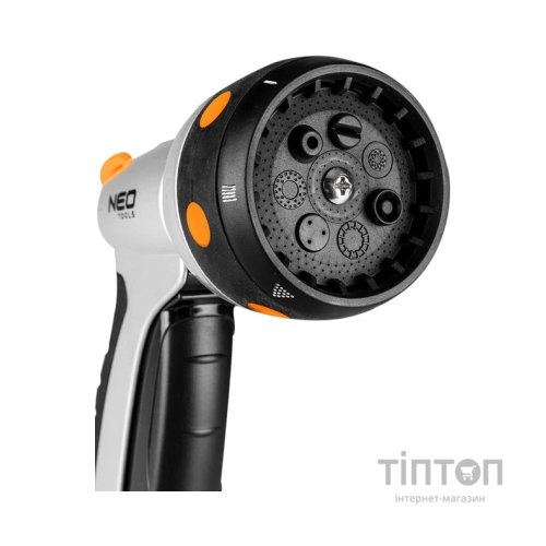 Пістолет для поливу Neo Tools CLICK, пістолетний, 7 функцій, 0.306кг (15-706)