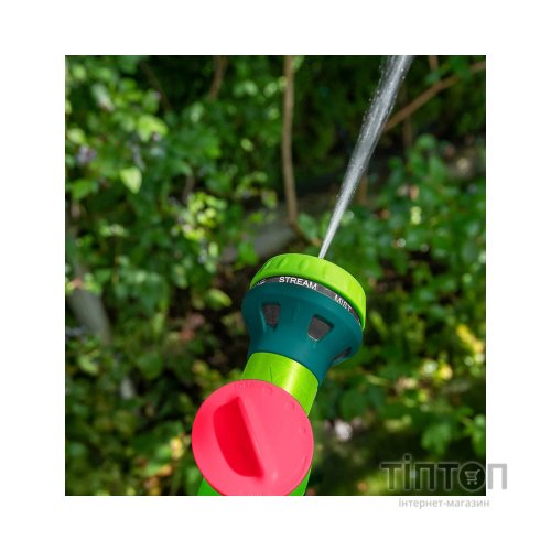 Пістолет для поливу Verto ручний з контейнером, пінорозпилювач, багатофункціональний (15G715)