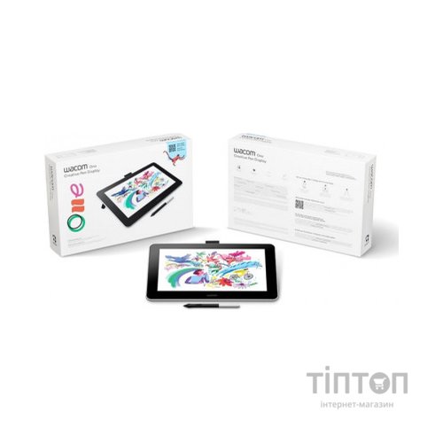 Планшет-монітор Wacom One 13 (DTC133W0B)