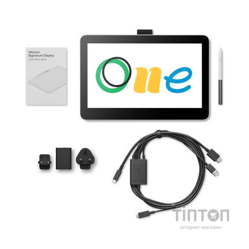 Планшет-монітор Wacom One12 (DTC121W0B)