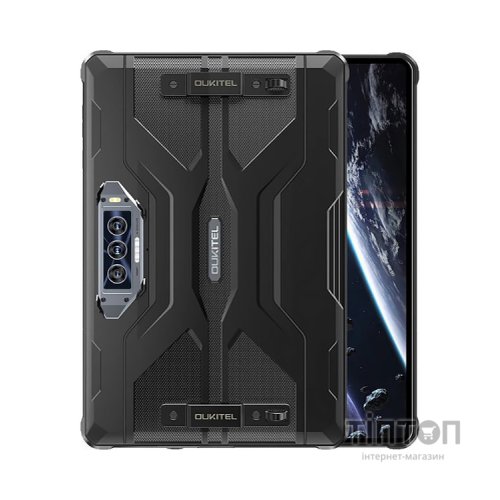 Планшет OUKITEL RT8 6/256GB Dual Sim Black with hand (6931940756402)