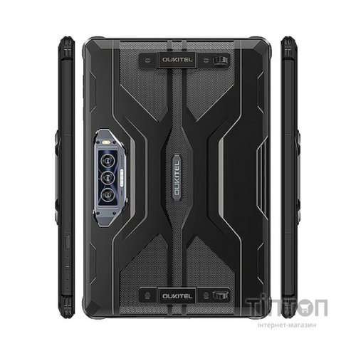 Планшет OUKITEL RT8 6/256GB Dual Sim Black with hand (6931940756402)
