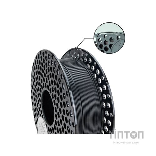 Пластик для 3D-принтера AzureFilm ABS-Plus 1,75mm 1kg BLACK (FAP171-9005)
