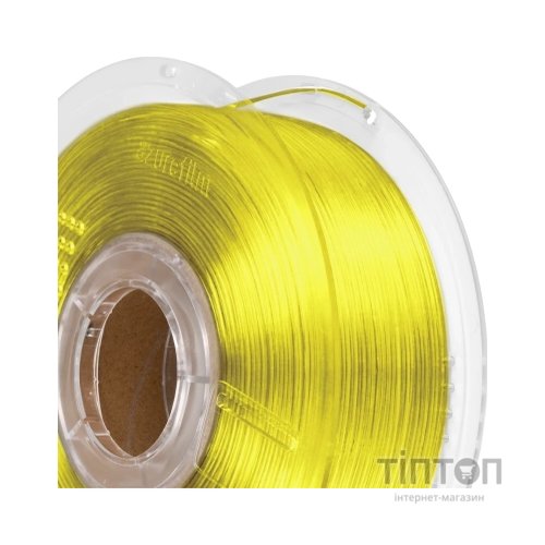 Пластик для 3D-принтера AzureFilm PETG Transparent 1,75mm 1kg YELLOW (FG171-1021T)