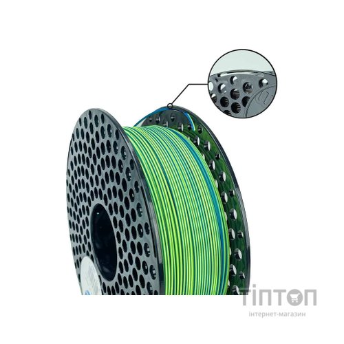 Пластик для 3D-принтера AzureFilm PLA Dual Original 1,75mm 1kg BLUE - GREEN (FP171-5057)