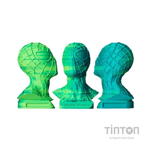 Пластик для 3D-принтера AzureFilm PLA Dual Original 1,75mm 1kg BLUE - GREEN (FP171-5057)